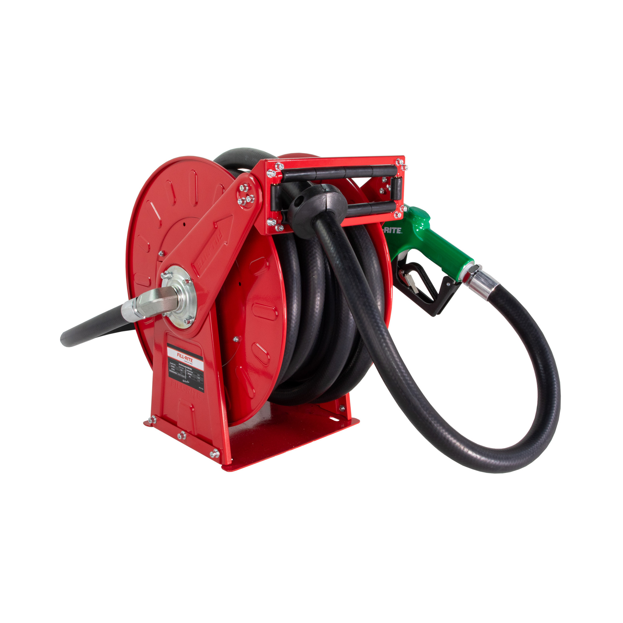 Fill-Rite FRHR10035 1" x 35' Retractable Fuel Hose Reel with Auto Nozzle